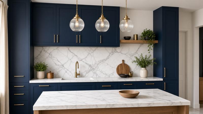 Kitchen cabinets