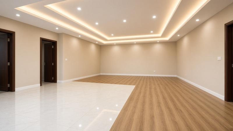 Flooring & False Ceiling